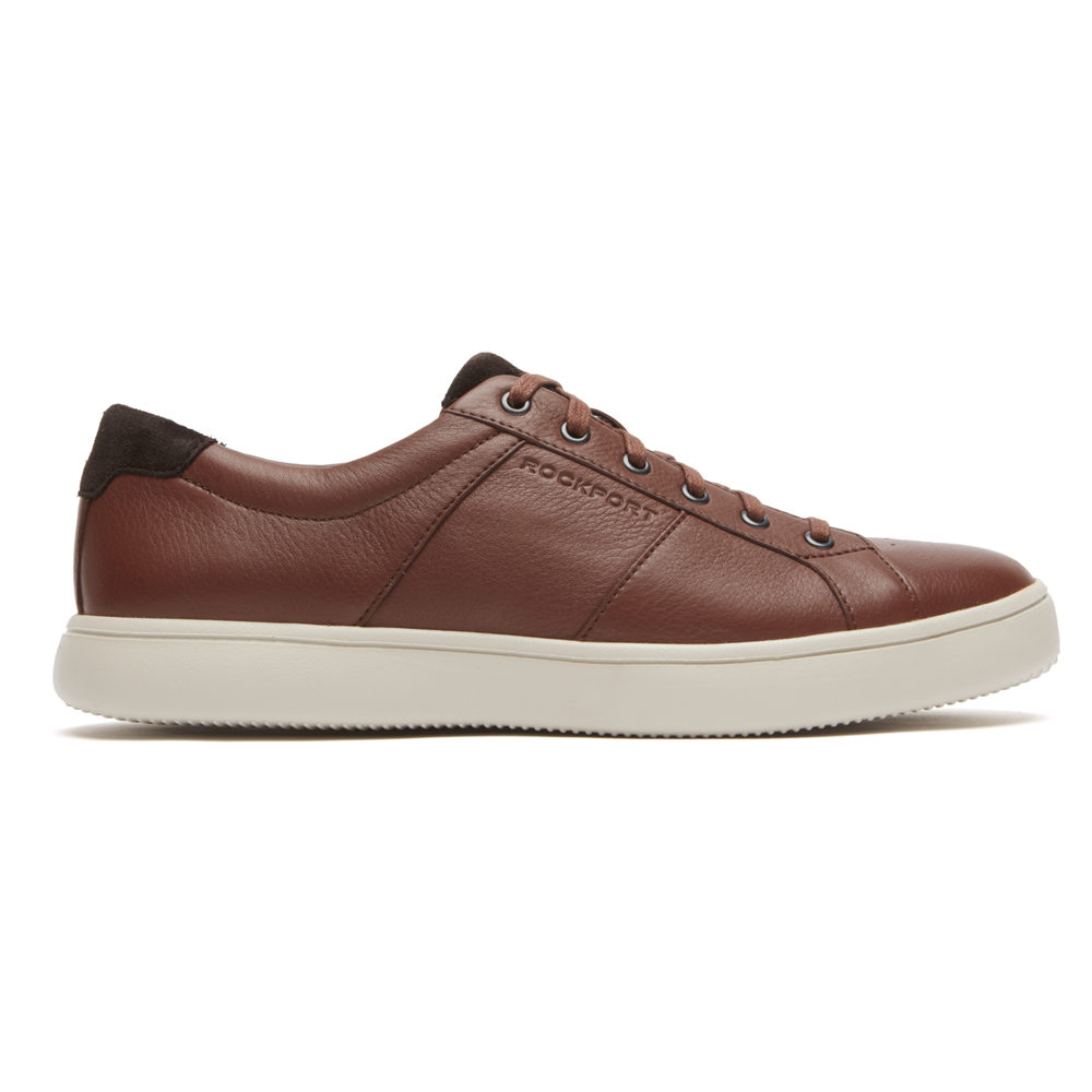 Rockport Mens Jarvis Lace-to-Toe - Sneakers Brown - CKU928167